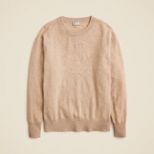 BNWT NEW J.Crew well 100% Cashmere relaxed crewneck sweater made Sz MEDIUM $198!